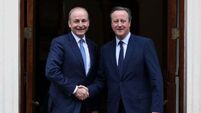 Martin praises Cameron after discussion on Stormont and Gaza crisis