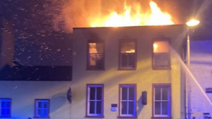 Gardaí treating fire at former pub in Dublin as arson