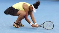 Naomi Osaka suffers second-round exit to Karolina Pliskova in Brisbane