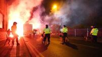 Charges dropped against 39 Legia Warsaw fans arrested after Villa Park disorder