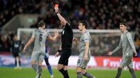 Everton to appeal against controversial red card shown to Dominic Calvert-Lewin