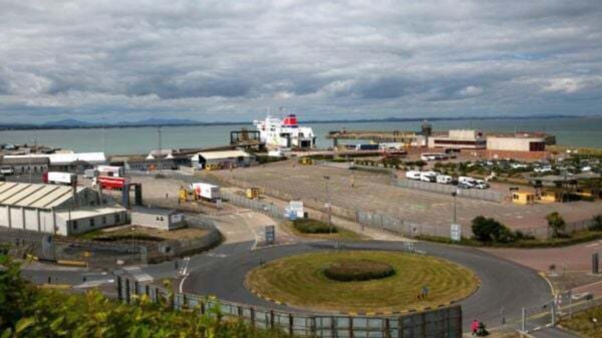 Human trafficking investigation after migrants found in container at Rosslare Harbour