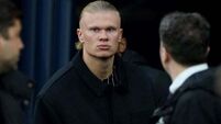 Pep Guardiola reveals Erling Haaland is out injured until end of January