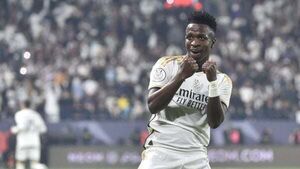 Vinicius Junior hat-trick gives Real Madrid Super Cup win over Barcelona Vinicius Junior hat-trick gives Real Madrid Super Cup win over Barcelona