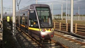 Part of Luas Red Line not operating due to technical issue