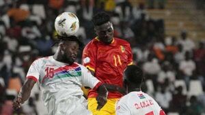 Aguibou Camara fires Guinea to narrow victory over Gambia to boost top-two bid