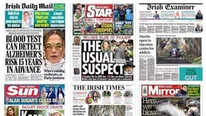 What the papers say: Tuesday's front pages