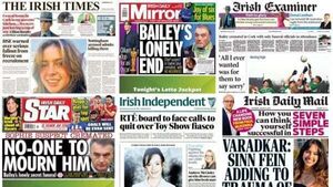 What the papers say: Wednesday's front pages