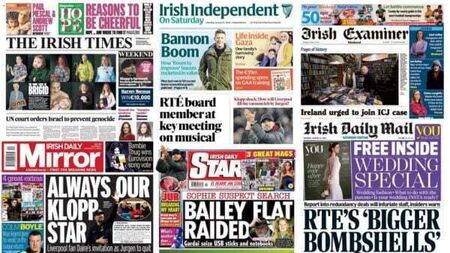 What the papers say: Saturday's front pages