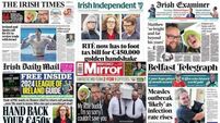 What the papers say: Thursday's front pages