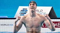Daniel Wiffen becomes Ireland's first swimming world champion after historic win