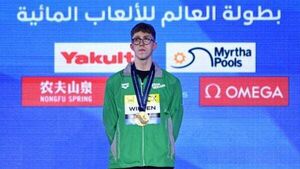 Wiffen takes gold again to round out successful Doha campaign Wiffen takes gold again to round out successful Doha campaign