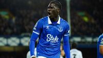 Oliver Glasner watches on as Palace are denied victory by late Everton leveller