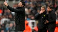 Mikel Arteta believes refereeing has improved since his outburst at Newcastle