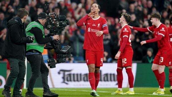 Virgil van Dijk leads Liverpool to Carabao Cup glory with winner against Chelsea