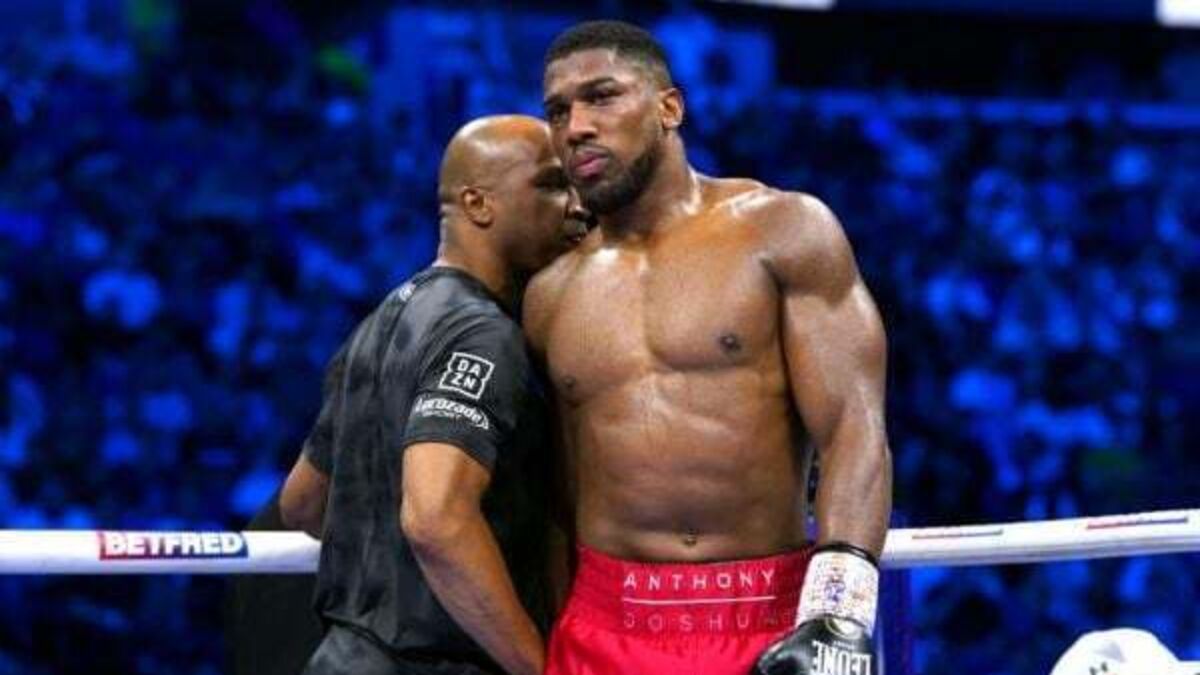 ‘Told him not to leave’ – Joshua urges Ngannou not to quit boxing