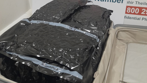 Man arrested after cannabis seized at Dublin Airport