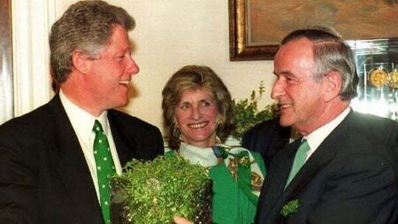White House St Patrick's Day visit: Shamrock ceremony origins, role in peace process, modern day