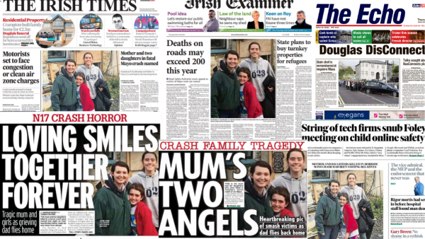 What the papers say: Thursday's front pages