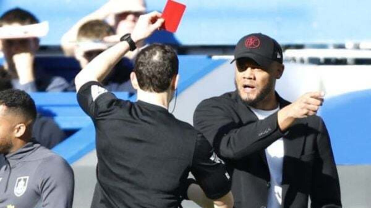 Burnley boss Vincent Kompany: Refereeing hasn’t been good enough this season