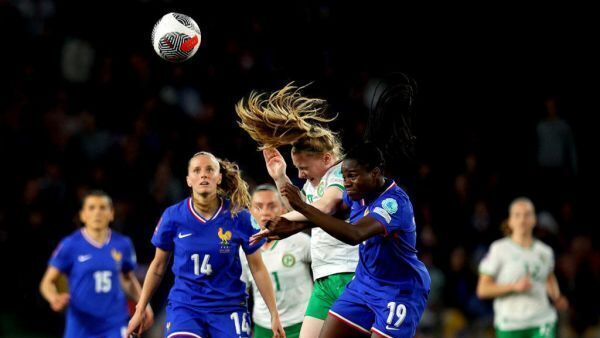 Ireland lose to France in opening Euro 2025 qualifier