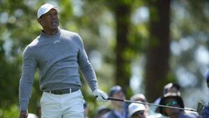 Tiger Woods faces fight to make Masters cut as Max Homa takes outright lead Tiger Woods faces fight to make Masters cut as Max Homa takes outright lead