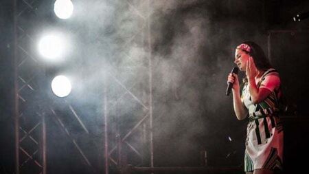 Lana Del Rey duets with Billie Eilish during Coachella headline performance