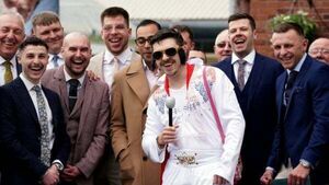 Racegoers enjoy Aintree despite criticism from animal rights groups Racegoers enjoy Aintree despite criticism from animal rights groups