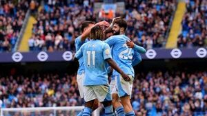 Five-star Manchester City blow away Luton to return to the Premier League summit Five-star Manchester City blow away Luton to return to the Premier League summit