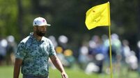 Defending champion Jon Rahm frustrated on Master day three