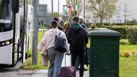 Protesters block road to Shannon Airport calling for end to usage by US military