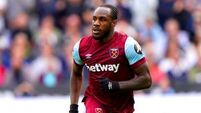 Michail Antonio felt officials were against West Ham after European exit