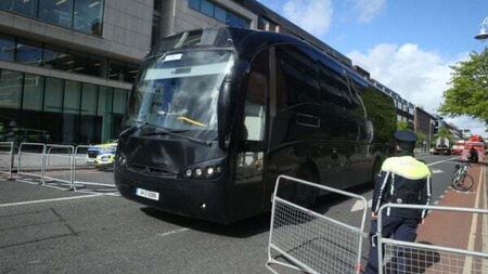 Hundreds of asylum seekers moved from Dublin city centre to tented accommodation