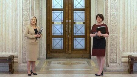 ‘Chill’ between Foster and O’Neill after Storey funeral, Covid inquiry told