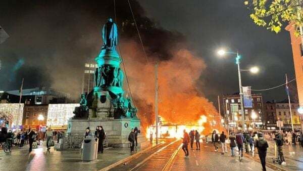 Man arrested (30s) in connection with Dublin riots