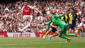 Arsenal keep pressure on Manchester City with defeat of Bournemouth Arsenal keep pressure on Manchester City with defeat of Bournemouth