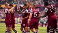 Luton on brink of drop as David Moyes enjoys winning London Stadium send-off