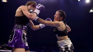 Nina Hughes seeks rematch after incorrect call in title loss to Cherneka Johnson Nina Hughes seeks rematch after incorrect call in title loss to Cherneka Johnson