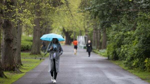 Heavy rain warnings across Ireland after warm weekend