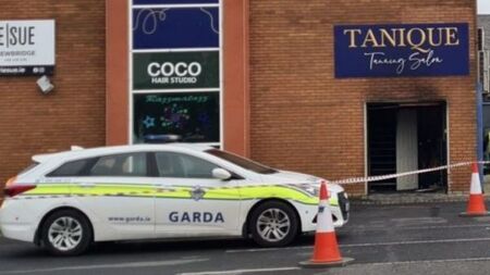 Third tanning salon burnt out in Carlow Town after car reversed into building