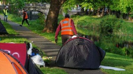 Tents for asylum seekers to be put at Thornton Hall site ‘in near future’