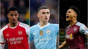 Premier League team of the year: Arsenal and Man City players dominate selection Premier League team of the year: Arsenal and Man City players dominate selection