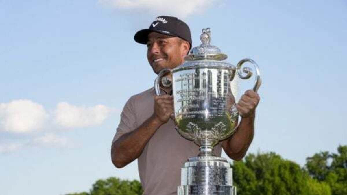 Xander Schauffele admits first major win has got rid of the chip on his shoulder