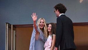 Sienna Miller and daughter Marlowe take to red carpet at Cannes
