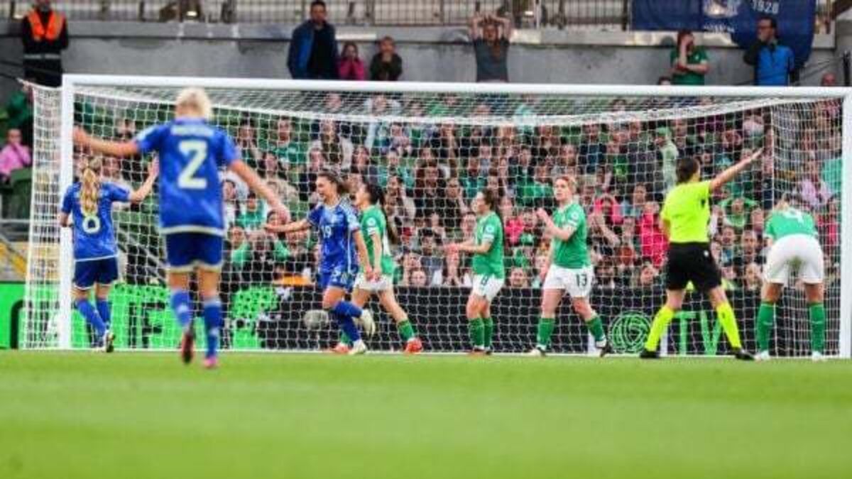 Republic of Ireland swept aside by Sweden in Euro 2025 qualifier
