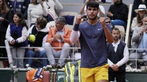 Carlos Alcaraz cruises into French Open quarter-finals Carlos Alcaraz cruises into French Open quarter-finals