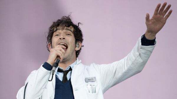 The 1975’s Matty Healy sparks speculation he is engaged to model Gabbriette