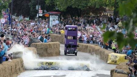Thousands descend on Alexandra Palace to witness return of Red Bull Soapbox Race