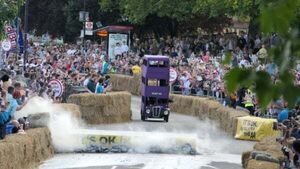 Thousands descend on Alexandra Palace to witness return of Red Bull Soapbox Race