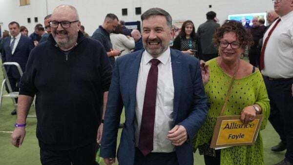 Robin Swann says North is best served by 'mixture of voices' as he unseats DUP